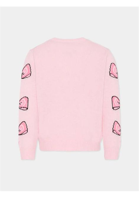 Pull con ricamo SAINT BARTH | PRC0001 PRINCESS02434I MINNIE 21 BOW PATCH